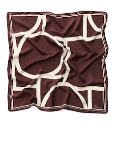 Dames sjaal bordeaux