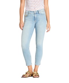 Piper short dames jeans blauw