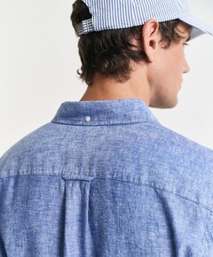 Overhemd lange mouw blauw