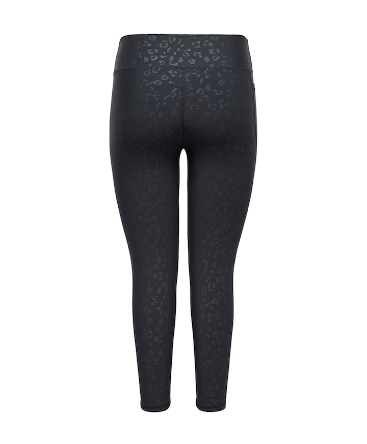 ONPJAM-2-LEE HW AOP PCK dames plussize tights zwart