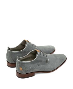 GREG WALL SUE heren veterschoenen grijs