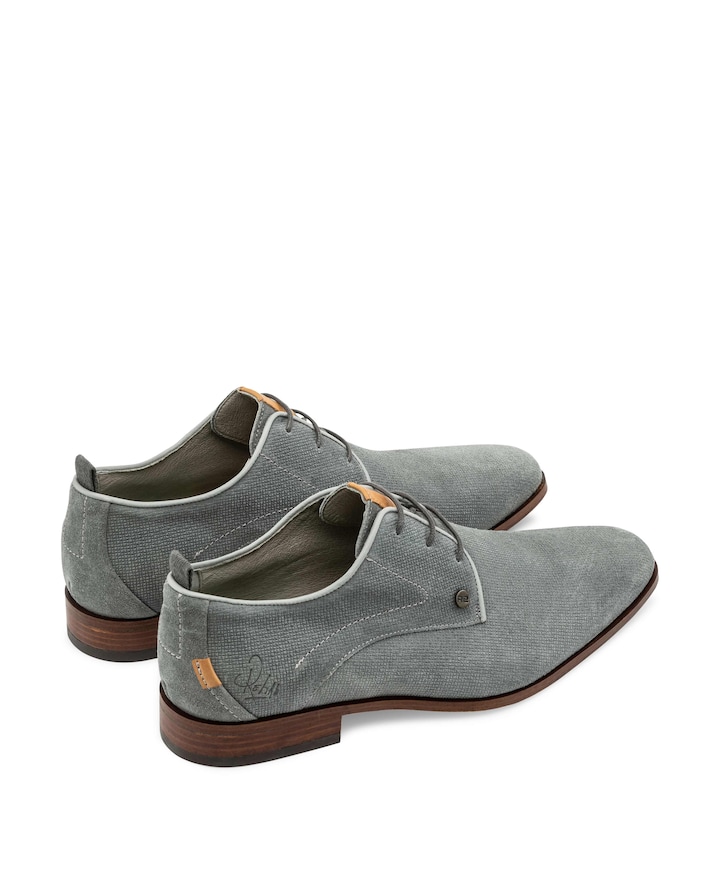 GREG WALL SUE heren veterschoenen grijs