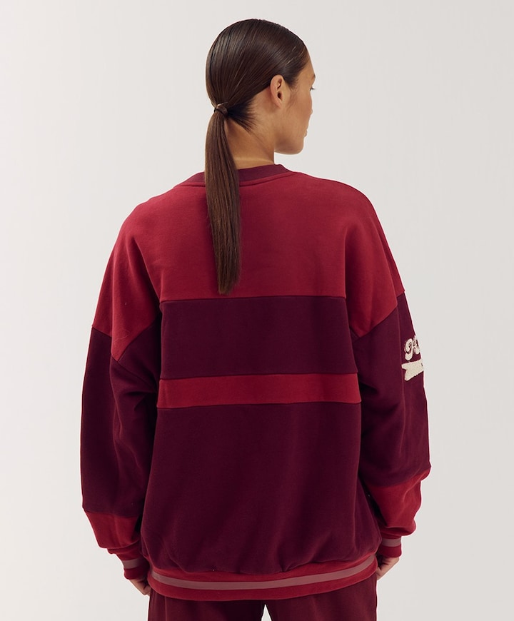 Dames sweater rood