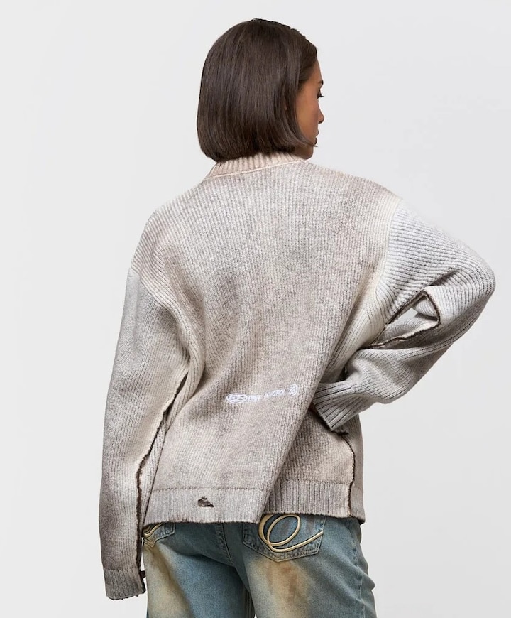 Uniseks sweater grijs