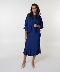 Dames rok blauw