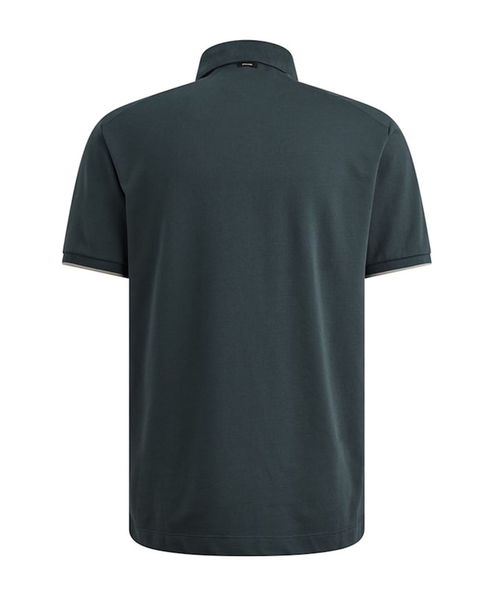 Heren polo blauw
