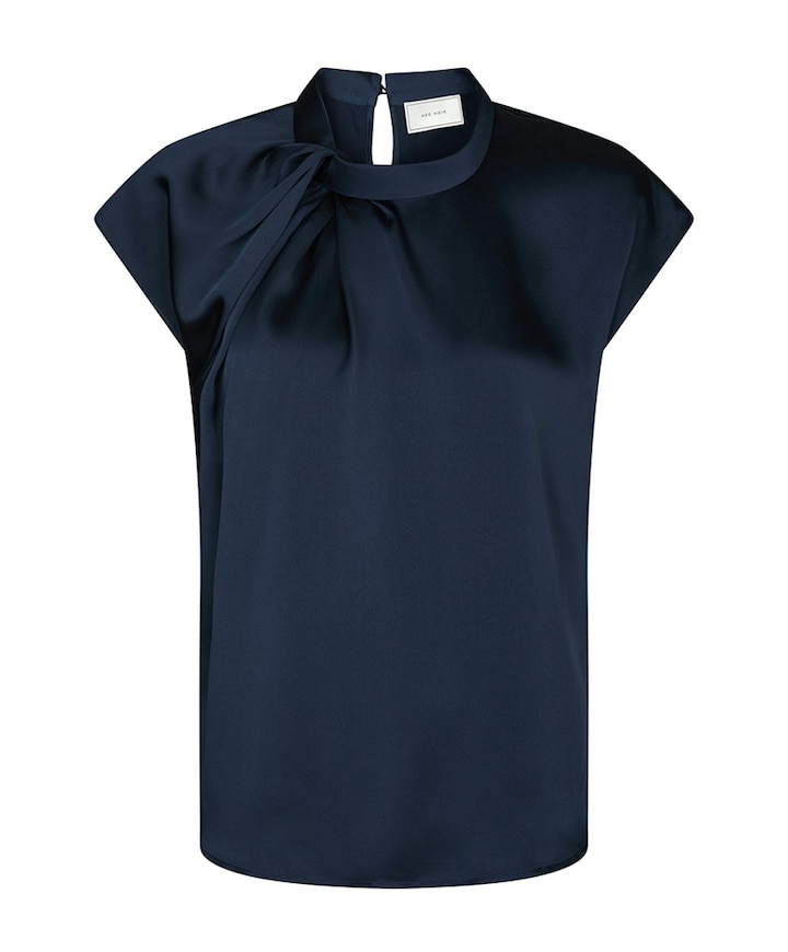 Dames top blauw