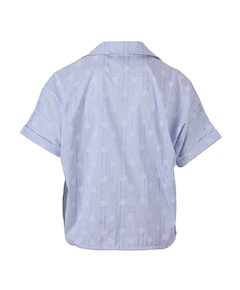 Dames blouse blauw