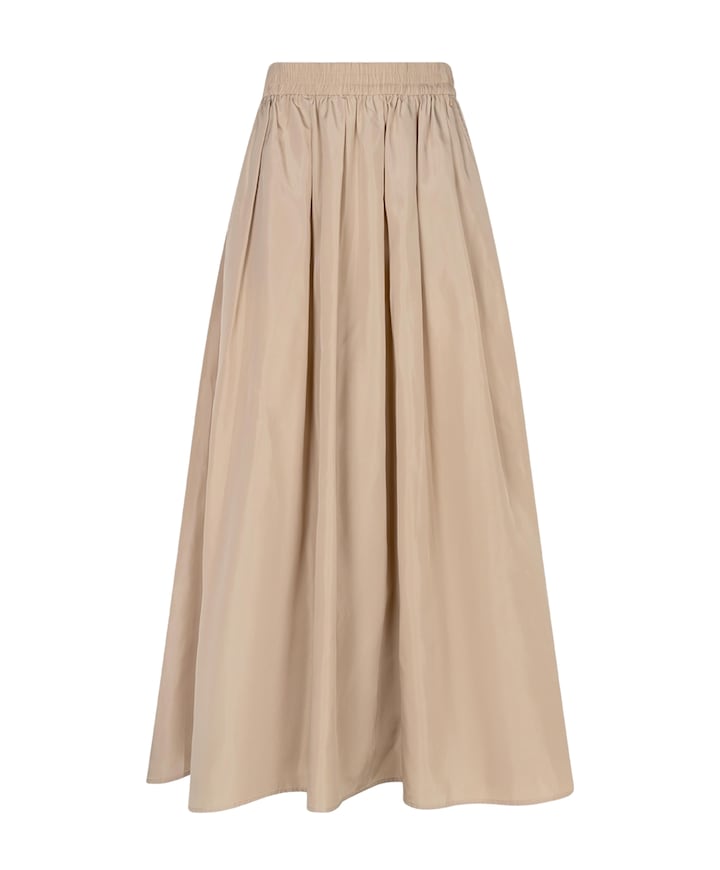 Dames rok beige
