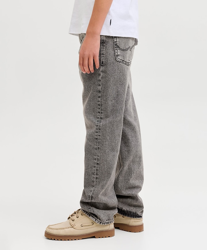 JJICHRIS JJIORIGINAL SQ 336 BF JNR jongens jeans zwart