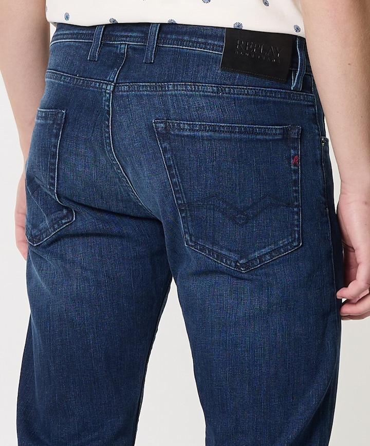heren jeans blauw