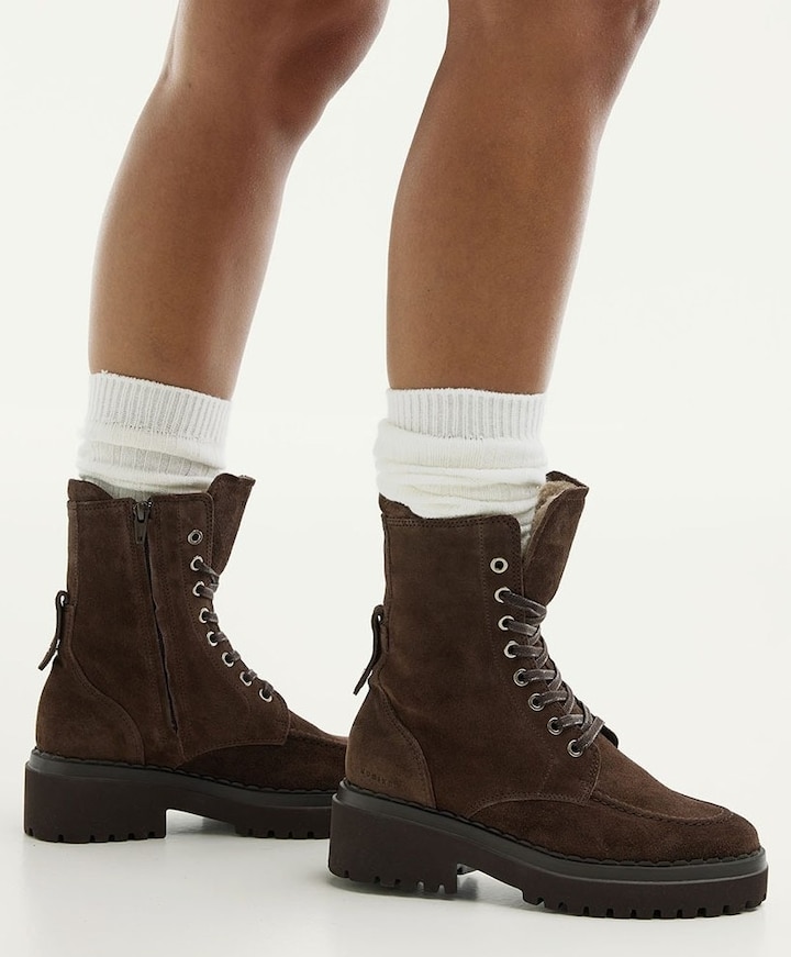 Fae Bobbi Fur dames boots bruin
