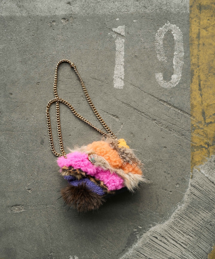 Dames tas multicolor