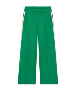 Wide Sporty meisjes broek groen