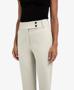 With chic waistband broek grijs