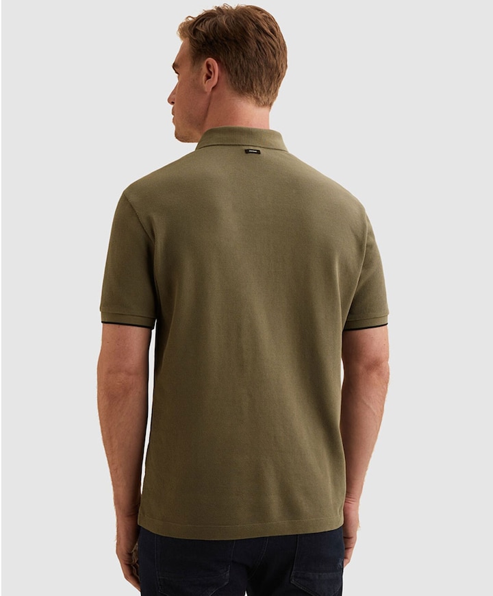 Heren polo groen