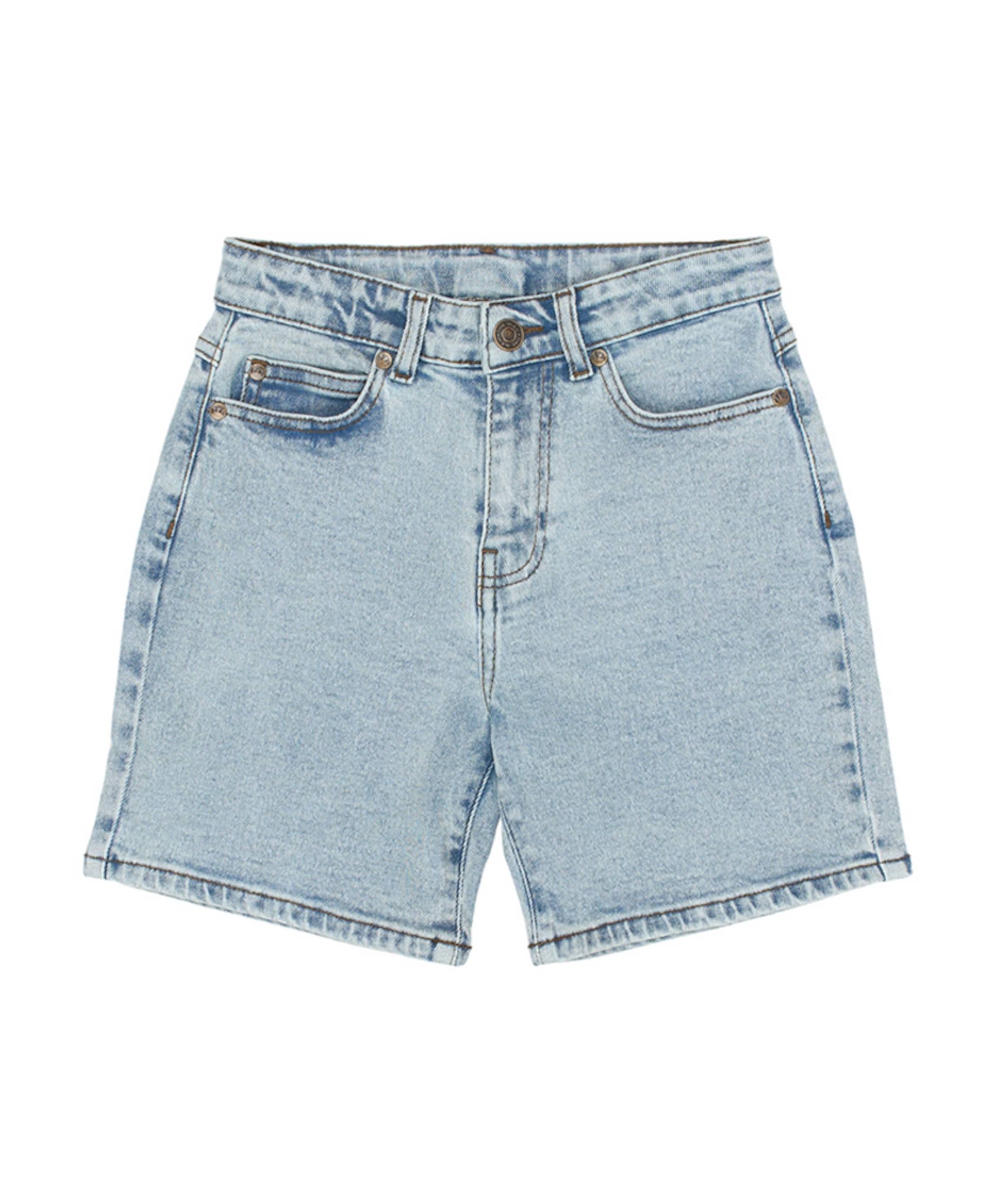 TNJosh Denim Shorts jongens korte broek blauw
