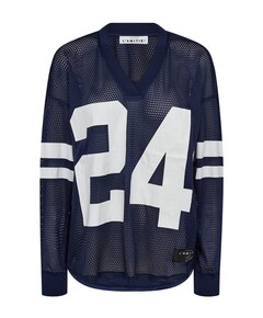 Dames longsleeve blauw