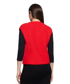 Dames vest rood