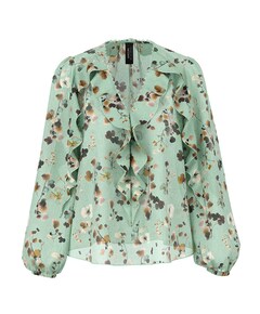 Dames blouse groen