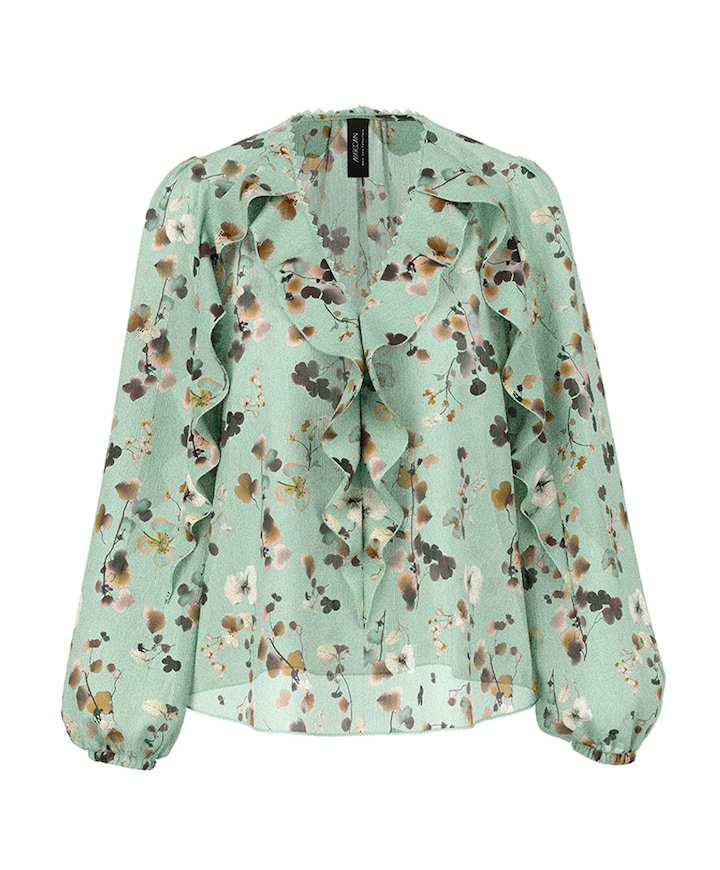 Dames blouse groen