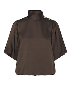 Dames blouse bruin