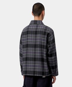 Heren overshirt paars