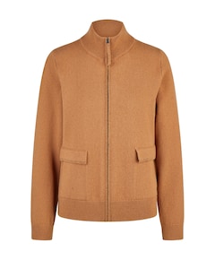 Dames vest bruin