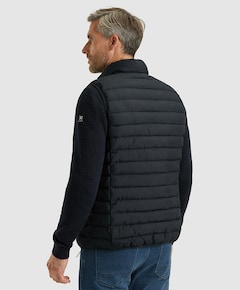 Heren bodywarmer blauw