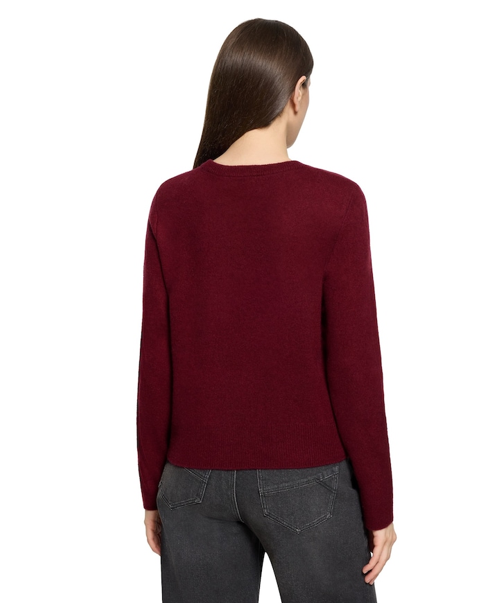 Dames trui bordeaux