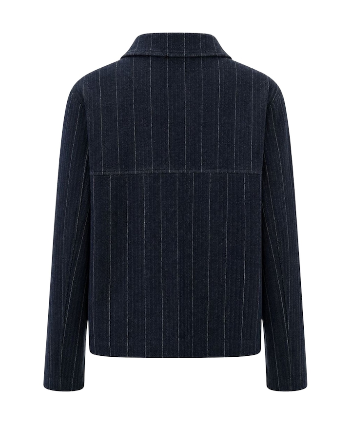 Dames jas blauw