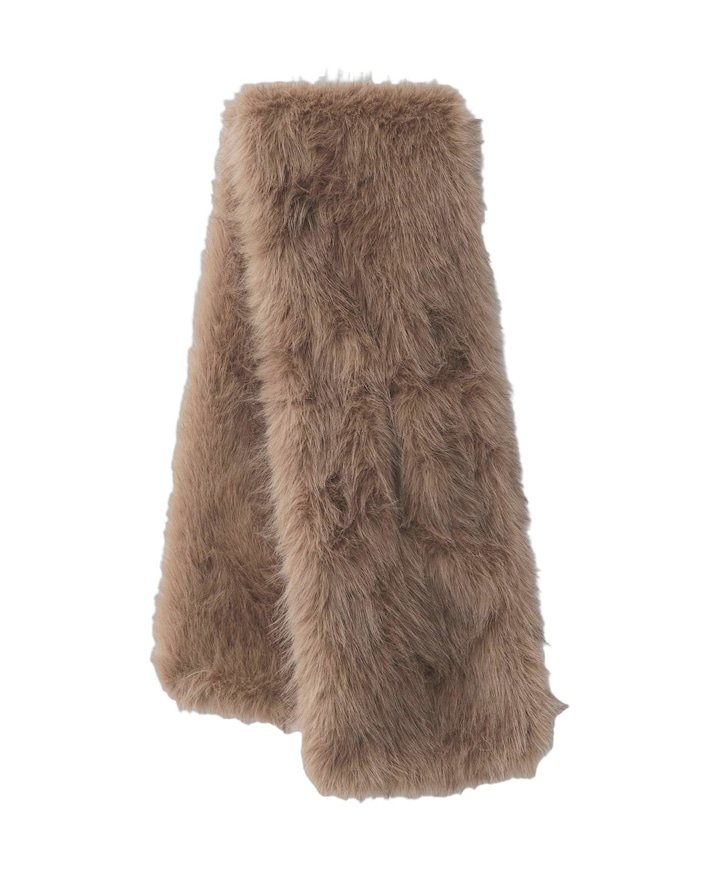 Dames sjaal beige