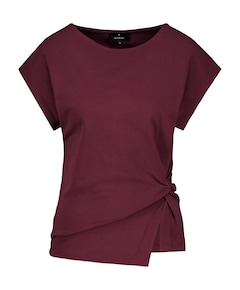 Dames T-shirt bordeaux