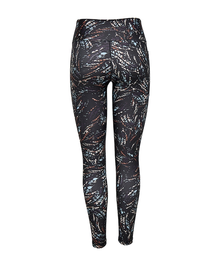 ONPJAM-2-JO LIFE HW AOP PCK tight zwart