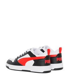 Puma reboud V6 low jr jongens sneakers zwart