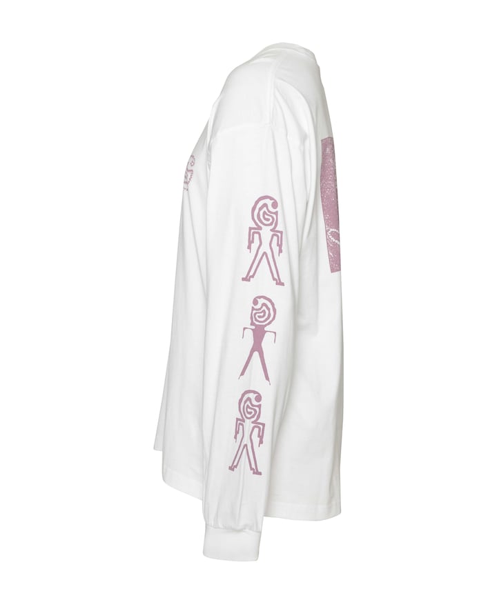 Heren longsleeve wit