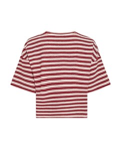 Dames T-shirt bordeaux