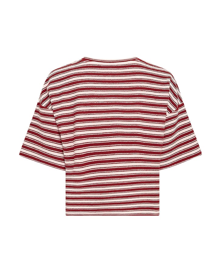 Dames T-shirt bordeaux