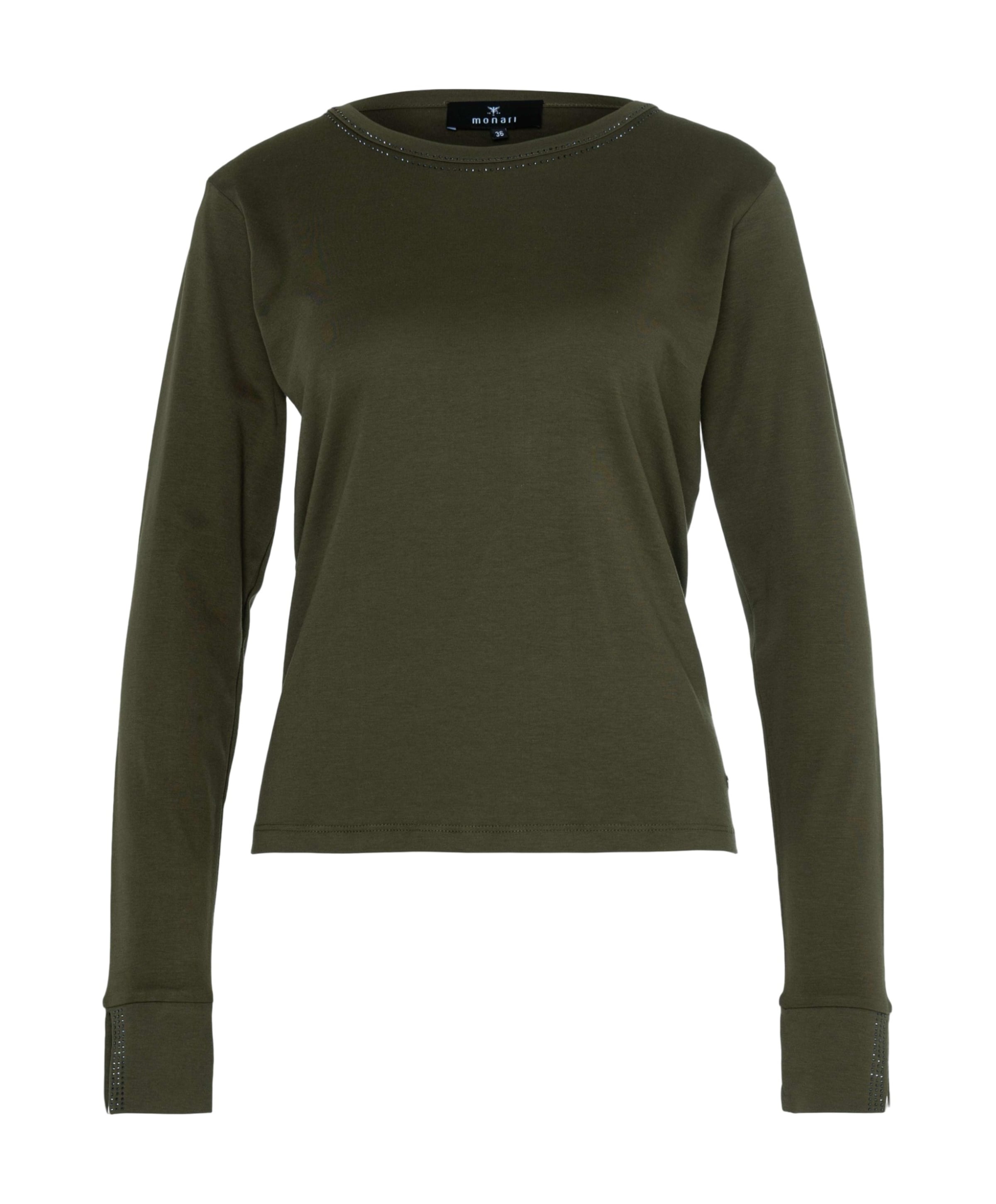 Dames longsleeve groen