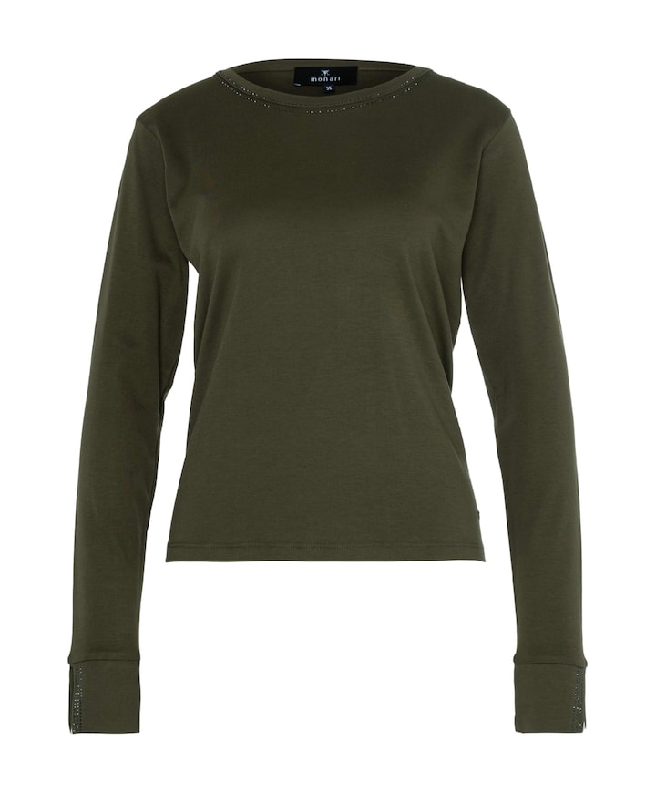 Dames longsleeve groen