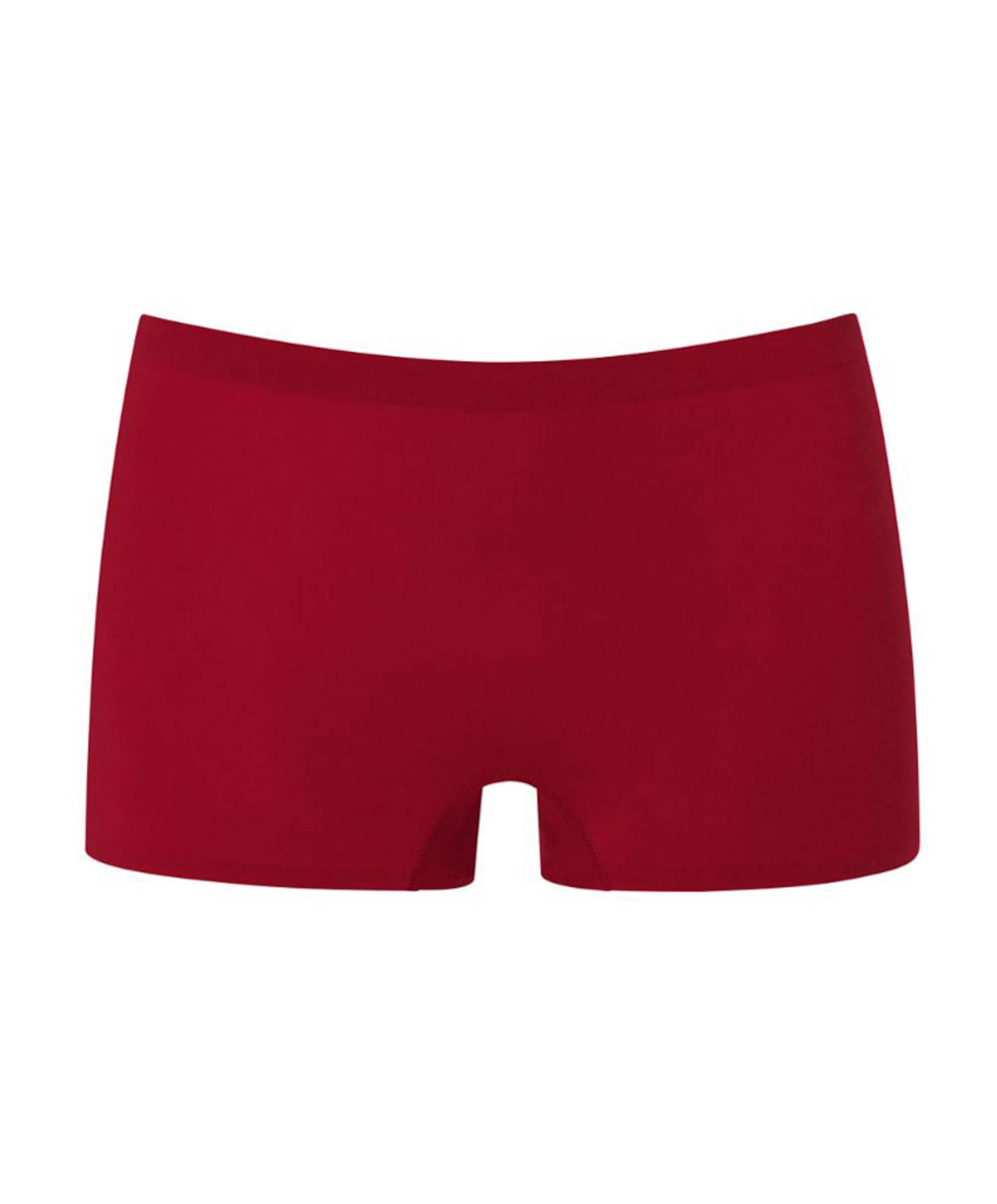 Dames short rood