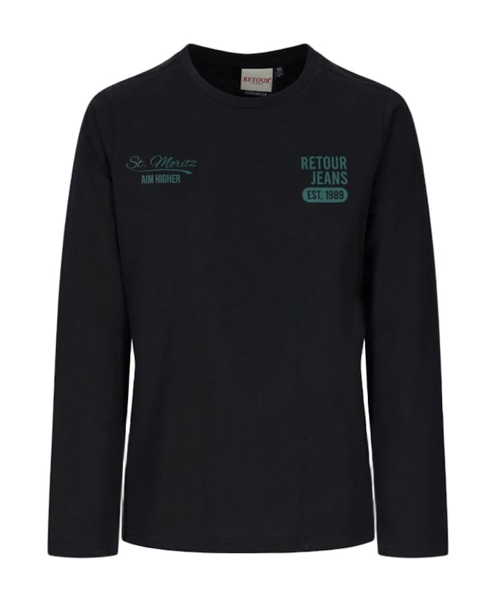 Jongens longsleeve grijs