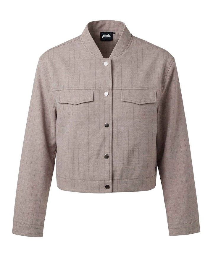 Dames jas beige