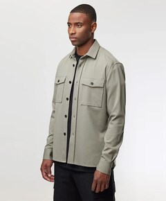 Heren overshirt groen