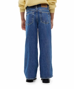 MABEL WIDE LEG meisjes jeans blauw
