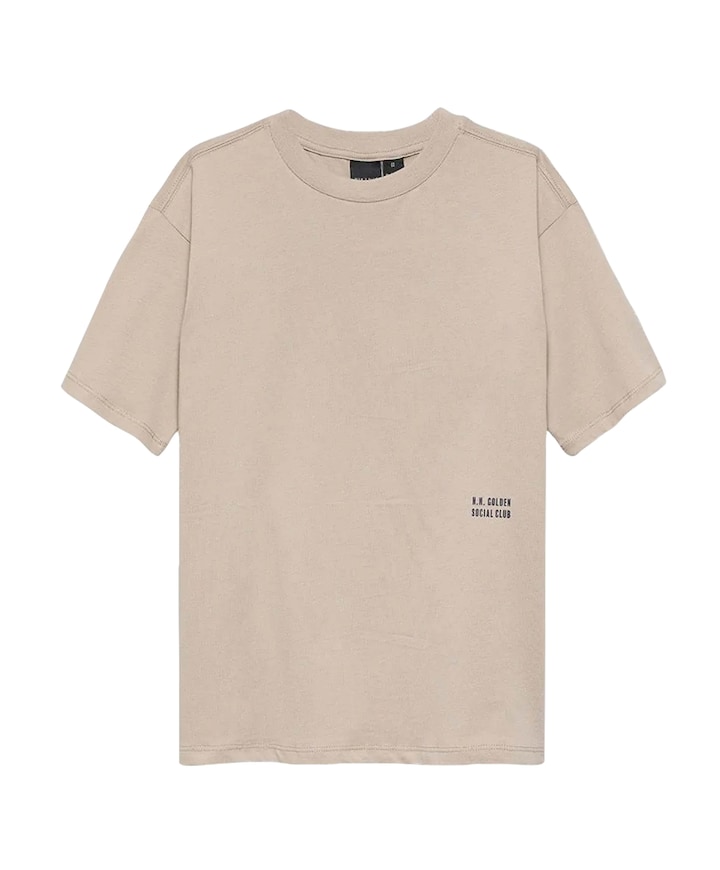 Jongens T-shirt bruin