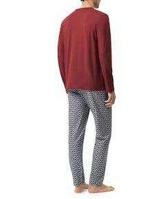 Heren pyjamaset rood