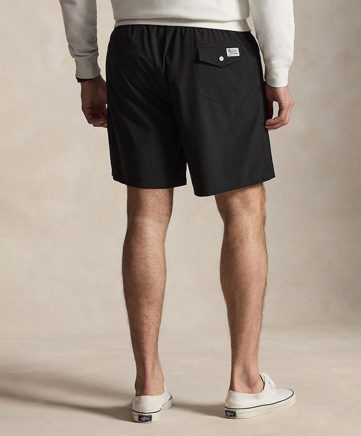 Woven Trunk Swim Bottom heren zwembroek zwart