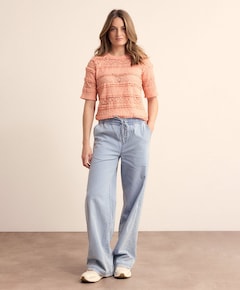 Dames T-shirt oranje