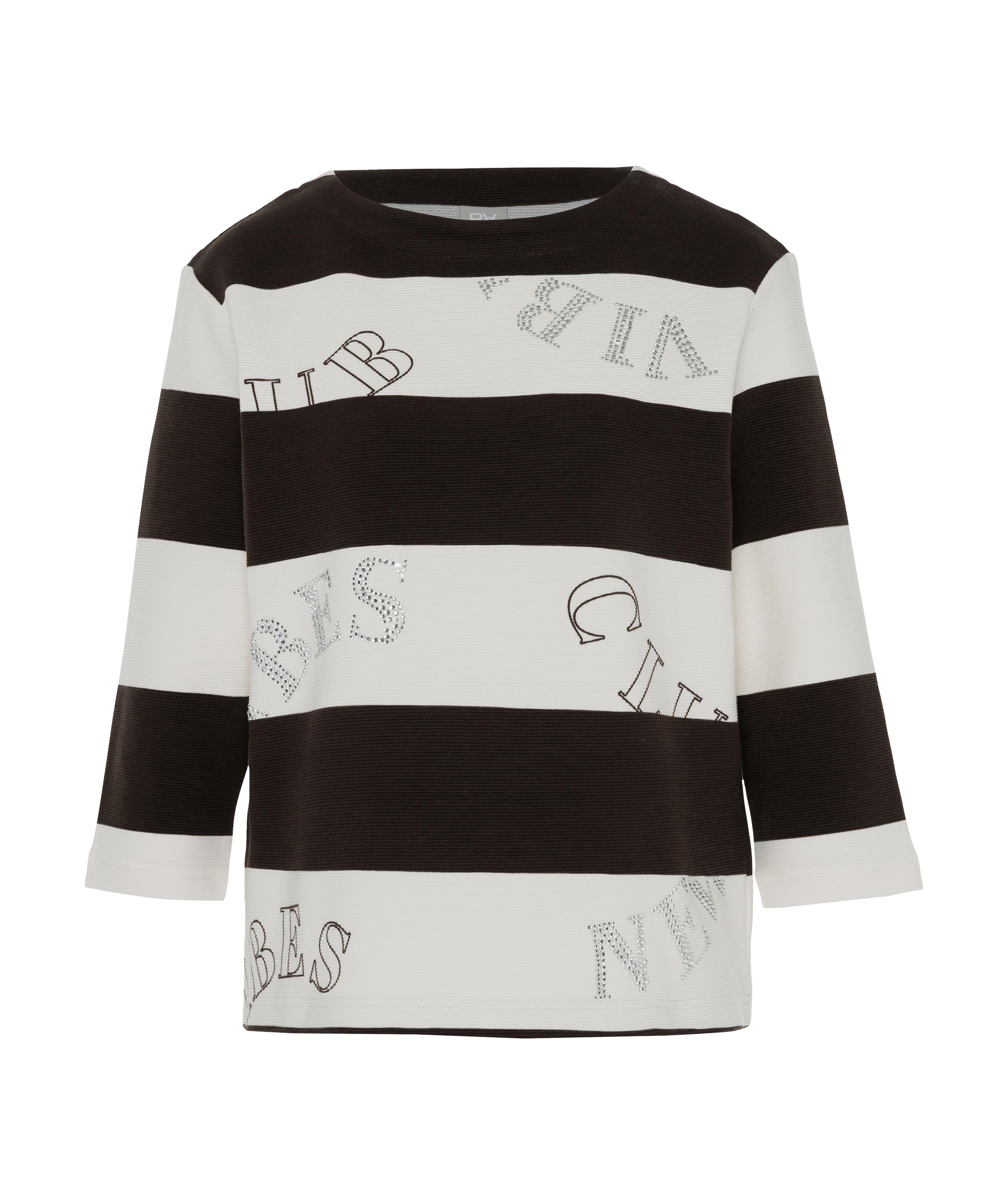 Dames longsleeve bruin